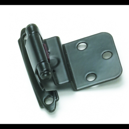 LAUREY 3/8" Inset Self-Closing Hinge, Oil Rubbed Bronze 28666